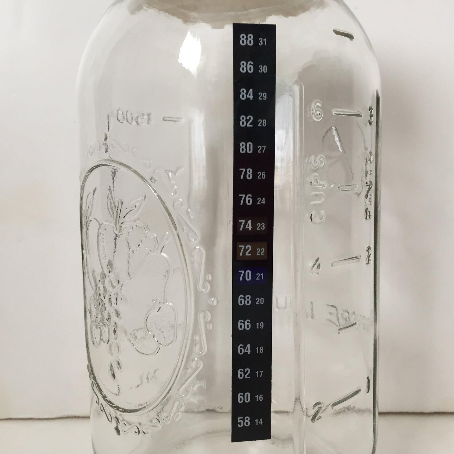 Fermentation Temperature Strip
