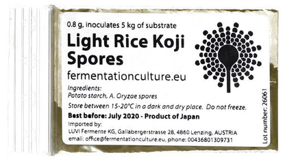 Fermentationculture Koji Spores
