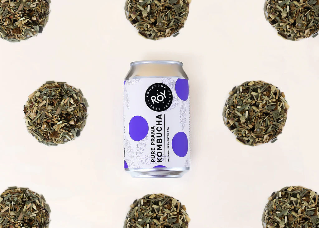 Roy Kombucha - Organic Probiotic Tea from Berlin (Multiple Flavors)