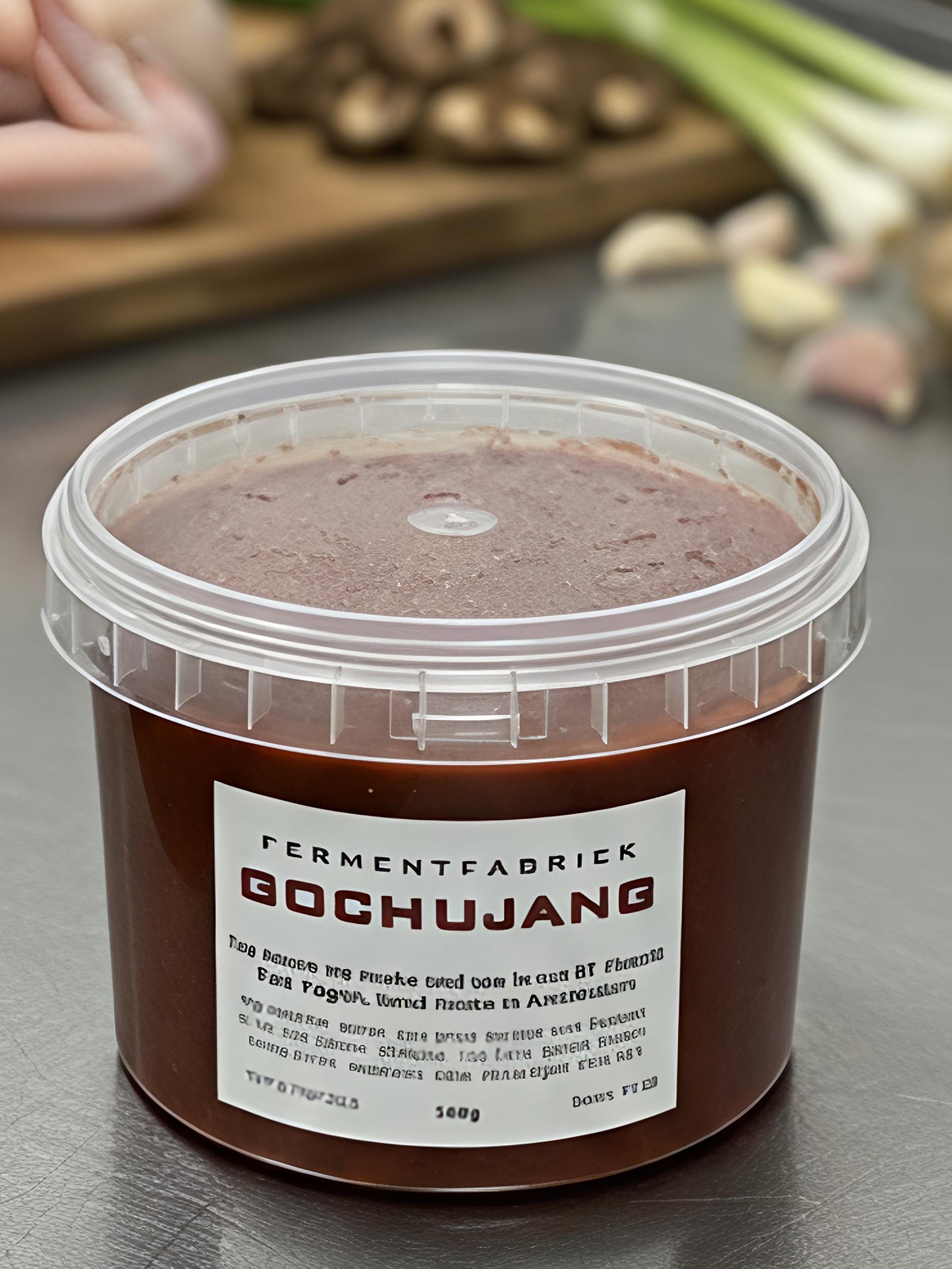 Gochujang fermented condiment jar Amsterdam
