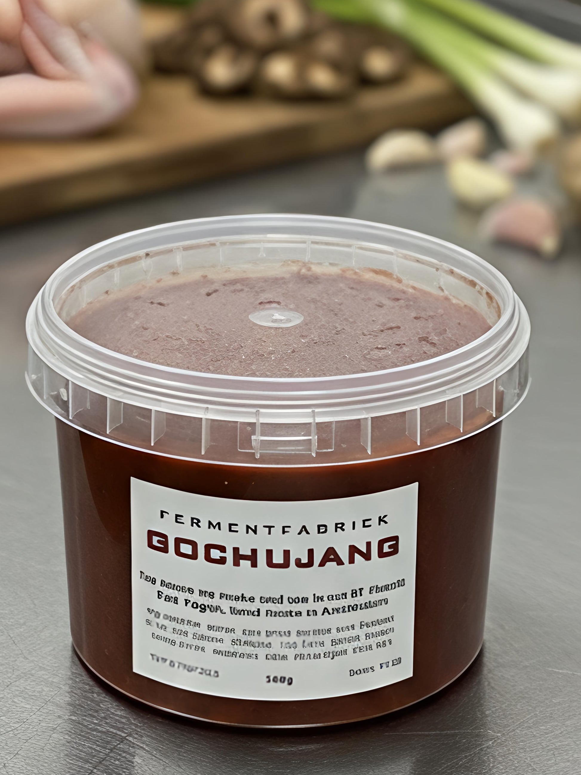 Gochujang fermented condiment jar Amsterdam
