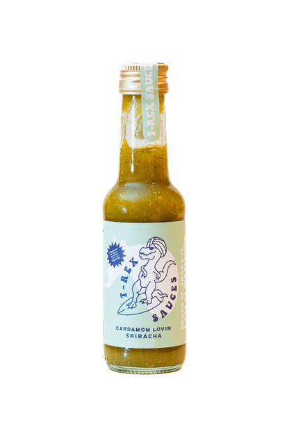 T Rex Hot Sauces fermented hot sauce bottle Amsterdam
