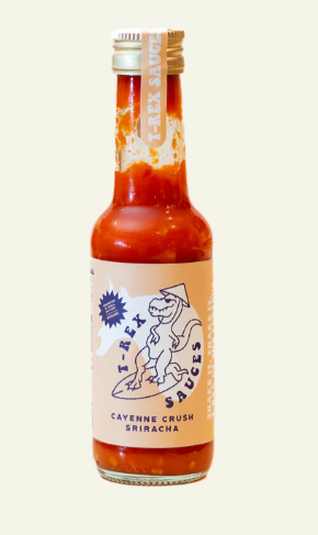 T Rex Hot Sauces fermented hot sauce bottle Amsterdam
