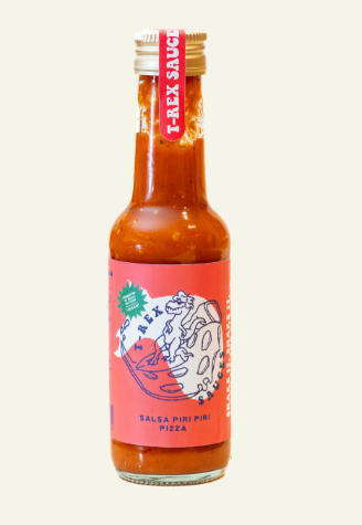 T Rex Hot Sauces fermented hot sauce bottle Amsterdam
